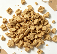 HALAL High Protein TVP Textured Soy Protein, Vegan Plant Based Meat Alternative for Convenience Food, Snacks, Dumpling Stuffing