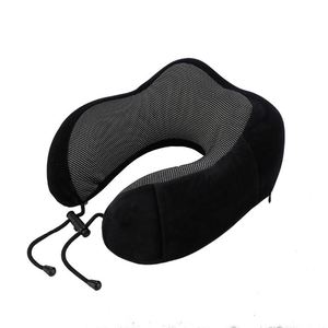 Portable Folded <b>Memory</b> <b>Foam</b> U-Shaped Pillow for Airplane Travel Sleeping Office Use Neck Massage Soft Removable Washable - Product Image 1