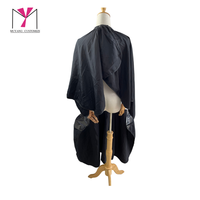 Tablier de coiffure personnalisé en polyester imperméable pour salon de coiffure et barbier
