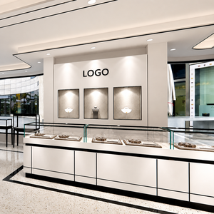 Decoración Personalizada para Salas de Exhibición, Ideas de Diseño de Interiores para Joyerías, Mostrador para Relojes, Vitrina para Exhibición de Joyas - Product Image 5