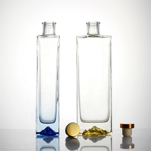 Nhà Máy Ưa Thích Hình Rum Thêm Siêu Flint Vít Nút Chai Hàng Đầu Agave Tequila Vodka Gin 750Ml Tùy Chỉnh Vuông Thủy Tinh Rượu chai - Product Image 4