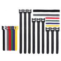 Personalizza fascette fermacavi riutilizzabili in Nylon riutilizzabili con cinturino regolabile di qualsiasi dimensione