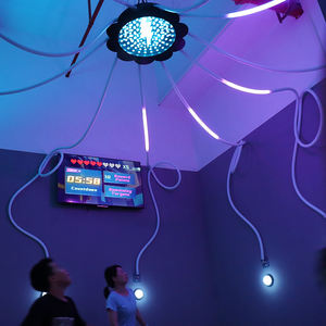 Botón de Activación del Sistema de Juego Interactivo, Tira de Luces LED Intermitentes, Juego Actual para Activar la Sala de Juegos - Product Image 3