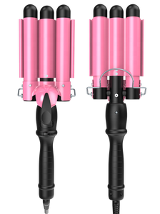 Fer à boucler professionnel triple baril pour ondulations volumineuses et grandes vagues profondes - Product Image 2