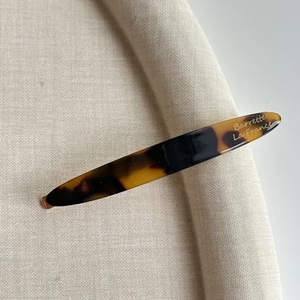 Pinza para el pelo de acetato acrílico con perlas para mujer, estilo Bobby, a la moda - Product Image 5