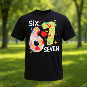Camiseta con meme del número 67 para 67 días, regalo más inteligente - Product Image 3