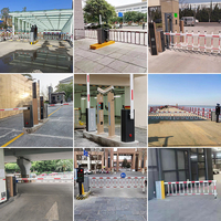 Barrera de agua de seguridad de servicio pesado con control remoto HCW 433Mhz, sistema de estacionamiento de puerta, barrera de tráfico de Guangdong