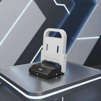 Barrière de stationnement intelligente automatique avec énergie solaire, protection IoT IP58, capacité de charge de 5000 kg pour place de stationnement