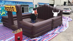 Modèle de rodéo de forme personnalisée Bull Ride jeu de tauromachie machine de tour de taureau mécanique adultes - Product Image 6