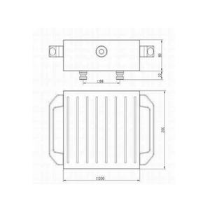 Placa de Acero Magnética Manual HE-CTDZ2020-H80 HPEDM con Espiga de Sujeción para Fijación Rápida de Palés en Tornos Lang - Product Image 6