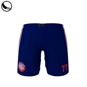 Shorts de hockey sur glace personnalisés en sergé brodé 100 % polyester – Couvre-pantalons de hockey – Coque de pantalon de hockey - Product Image 5