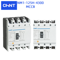 Disjoncteur à boîtier moulé Chint NM1 690VAC 10A à 1250A 50/60Hz pour systèmes industriels