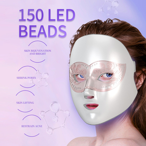Équipement de beauté proche infrarouge de haute qualité Dispositif de soin de la peau du visage Masques faciaux LED pour la thérapie par la lumière rouge et l'hydratation profonde - Product Image 2