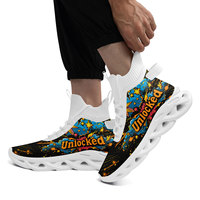 Sneakers réfléchissantes personnalisées à tige haute, nouvelles chaussures de sport tendance unisexes avec bande réfléchissante pour hommes et femmes, à porter au quotidien