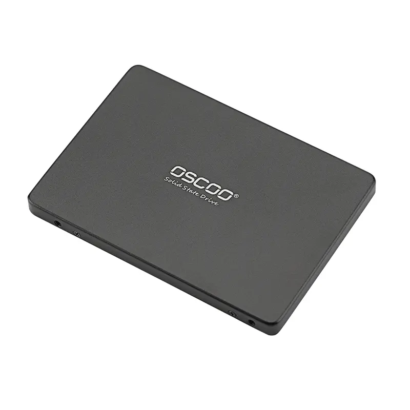 OSCOO Factory 2.5inch SATA3 SSD Black Color Aluminum Casing 120GB 240GB Hard Drive Hard Disc 3D TLC Nand Flash Fast Speed