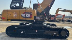 Sany 235 SY235 23 tonnes pelle sur chenilles utilisée clé de prix réduit y compris moteur moteur boîte de vitesses pompe à engrenages portant PLC 125KW - Product Image 3