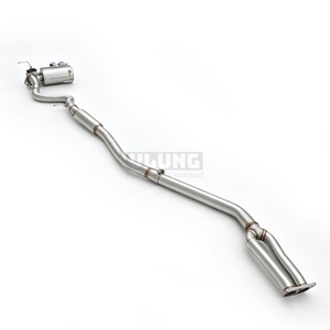 Sistema di Scarico Catback ad Alte Prestazioni in Acciaio Inox 304 con Valvola per <span class=keywords><strong>BMW</strong></span> 325i 330i E91 <span class=keywords><strong>Station</strong></span> <span class=keywords><strong>Wagon</strong></span> 2.5 <span class=keywords><strong>3</strong></span>.0 2005-2011 - Product Image 6