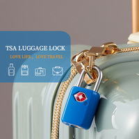 Accessoires de voyage, cadenas TSA personnalisé, cadenas de voyage pas cher avec clé maîtresse, cadenas à combinaison pour bagages