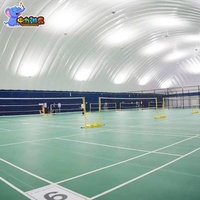 Dôme Gonflable Géant Personnalisable pour Badminton – Grande Structure Gonflable Autoportante