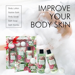 Etiqueta privada personalizada Bath <span class=keywords><strong>Spa</strong></span> Gift Set Gel de ducha gel de baño de burbujas sal de baño para blanquear la relajación cuidado de la piel - Product Image 2