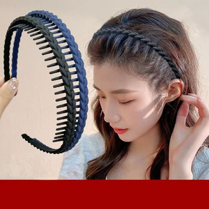 Fascia da donna in plastica semplice antiscivolo con <span class=keywords><strong>pasta</strong></span> fritta Color glassata che attorciglia la fascia <span class=keywords><strong>per</strong></span> bambini all'ingrosso - Product Image 3