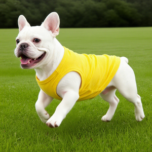 봄 시즌 맞춤형 고급 여름 슬림핏 강아지 티셔츠, 폴리에스터 및 면 소재, 커스텀 로고 제작 - Product Image 5