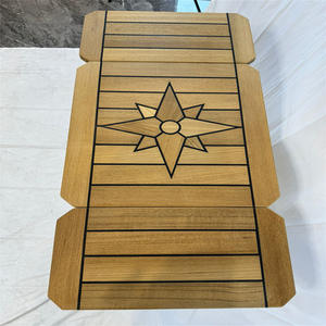 Hot Seller <b>Folding</b> Teak Tabletop 830/415x392mm for Yacht RV Marine Accessories on Cross-Border E-Commerce Platforms - Product Image 2