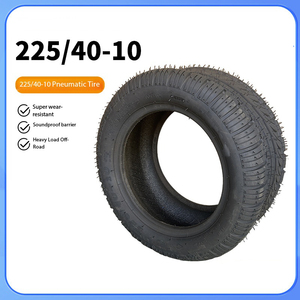 Pneus de karting pour véhicules électriques <span class=keywords><strong>Harley</strong></span> 225/40-10 en gros – Pneus de karting à quatre <span class=keywords><strong>roues</strong></span> de 10 pouces pour voiturette de golf sans chambre à air - Product Image 1