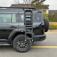 Échelle latérale en aluminium noir, accessoires extérieurs tout-terrain, échelle latérale pour SUV 4x4, pour Jetour G700