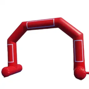 Custom Outdoor Oxford Cloth Sports Event Race Start Finish Line Inflatable Arch With Blower With 3 Year Warranty