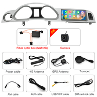 HFMidia Qualcomm Snapdragon 665 AUDI A6 C6 Android 16 CarPlay sans fil Android Auto Lecteur multimédia vidéo pour voiture Bluetooth