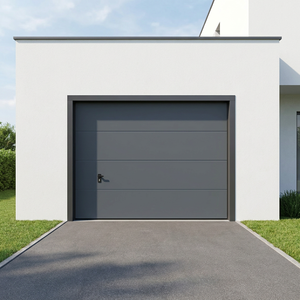 <span class=keywords><strong>Porte</strong></span> <span class=keywords><strong>de</strong></span> <span class=keywords><strong>garage</strong></span> sectionnelle électrique à enroulement intégral, design moderne personnalisé ZS, intelligente, automatique, isolée en acier - Product Image 2