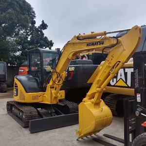 Máquina excavadora sobre orugas PC55MR usada de fábrica superior Excavadora hidráulica Komatsu de Japón con motor de núcleo en Shanghai - Product Image 4