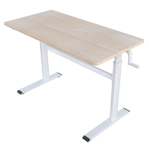 Bureau réglable en hauteur facilement ajustable, table de travail manuelle pour la maison, table élévatrice pour position debout - Product Image 4