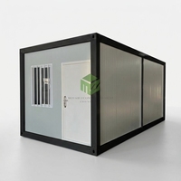 Maison Modulaire de Luxe en Conteneurs 20ft 40ft, Démontable, en Panneaux Sandwich d'Acier, Maisonnette Moderne pour Camping, Habitation, Magasin ou Chambre