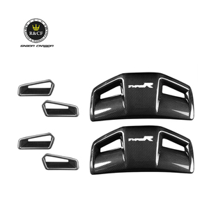Coques de dossier de siège en fibre de carbone sèche ultra-légères pour Honda Civic Type R FL5 11e génération 2022 et plus - Product Image 1