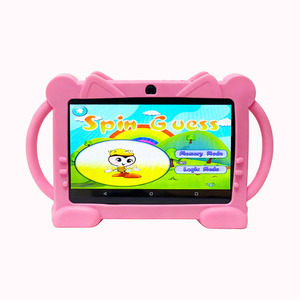 Tablette éducative intelligente Q8 <span class=keywords><strong>pour</strong></span> enfants, best-seller mondial, 2 Go + 32 Go, écran HD 7 pouces, étui support motif <span class=keywords><strong>chat</strong></span>, contrôle parental, vente en gros - Product Image 2