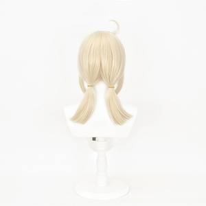 Pelucas de <span class=keywords><strong>Cosplay</strong></span> de <span class=keywords><strong>Klee</strong></span> de <span class=keywords><strong>Genshin</strong></span> <span class=keywords><strong>Impact</strong></span>, Color Oro Leche, Lindas, de Ainizi, Nueva Llegada, para Niñas - Product Image 6