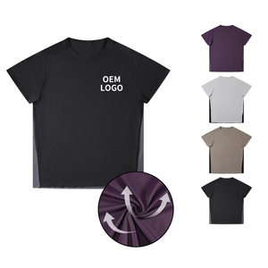 Ropa de Gimnasio para Hombre, Camiseta Deportiva Ligera, Ajustada, para Correr, Ropa de Fitness - Product Image 3