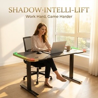 Table de jeu électronique AOR LS-S1D avec surface en bois, certification RoHS, hauteur réglable, design moderne, vente en gros d'usine