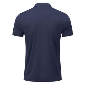 Chemises d'entreprise de luxe avec logo personnalisé, événements professionnels, séchage rapide, 100% polyester, golf, t-shirt léger et élastique, polo pour homme - Product Image 3