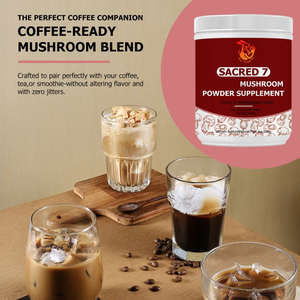 Meilleures ventes : Compléments alimentaires en poudre de champignons avec extrait de Chaga et extrait de Cordyceps pour la concentration et le calme - Product Image 6