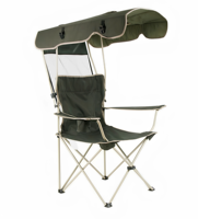 Chaise de plage portable de loisirs avec parasol pour camping en plein air, livraison en 72 heures