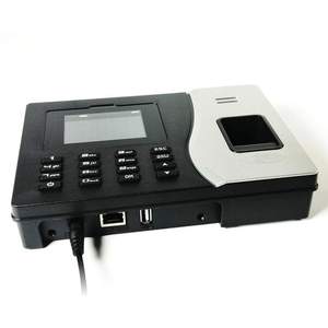 Yedek pil parmak izi zaman devam yumruk saat biyometrik zaman kayıt makinesi - Product Image 4
