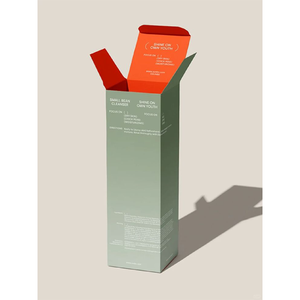Boîtes pliantes personnalisées haut de gamme en carton avec pelliculage mat, logo gaufré, pour emballage de crème visage et soins de la peau - Product Image 5