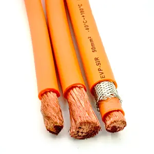 Haoqiang Electric Vehicle Wire Orange XLPE Insulated Shielded Copper Tinned Copper Charging EV Cable