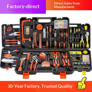 Ensemble d'outils manuels combinés pour le bricolage et le travail du <span class=keywords><strong>bois</strong></span>, boîte à outils domestique, modèle JT, vente en gros, idéal pour la réparation et comme cadeau - Product Image 2