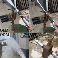 Kit de Boquilla Contra Incendios Hong'an DN50 GOST de Aluminio 1.6MPa con Acoplamiento GOST de 1000 Ciclos, Listo para Usar, Conjunto de Mangueras Contra Incendios CIS, OEM, Duradero