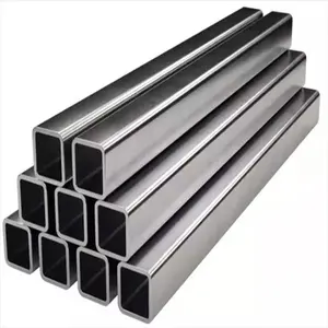 Harga bagus tabung persegi aluminium 10mm 12mm x 12mm digunakan dalam teknik listrik
