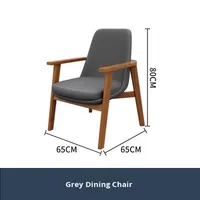 Ensemble table et chaise pour café-restaurant mobilier de restaurant canapé en cuir chaise de salle à manger en bois massif
